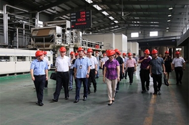 2018年9月12日，，，天下政协常委、、、提案委员会副主任郭庚茂、、、支树平率领调研组莅临公司开展调研