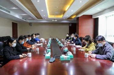 浙江省委组织部部务聚会成员、、、派驻纪检监察组组长周鲁明一行莅临至尊国际调研