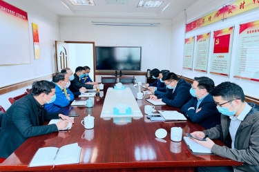 平湖市委常委、、、副市长戴振一行莅临平湖景包调研走访